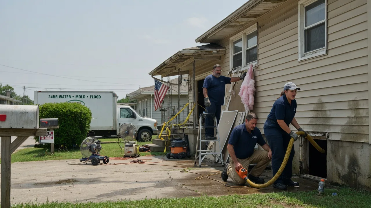 Water Damage Repair in Jamestown, TN near me